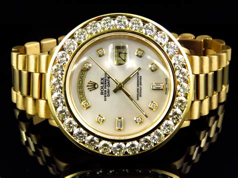 the best rolex watch gold diamond|solid gold rolex with diamonds.